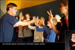 JOMI arbeitet mit Kindern